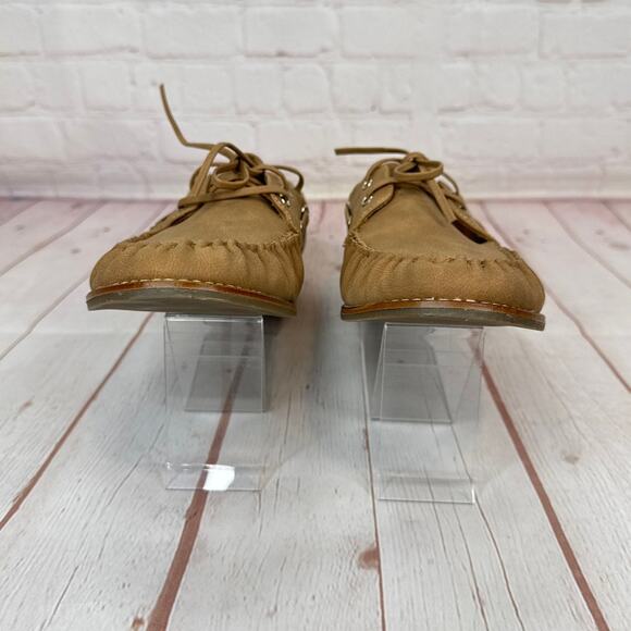 Tommy Bahama Nahara Cognac Boat Loafers Women’s Size 10M - Picture 9 of 12